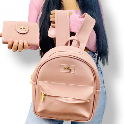 Combo Rose Gold Edition: Morral Urbano + Mini Wallet
