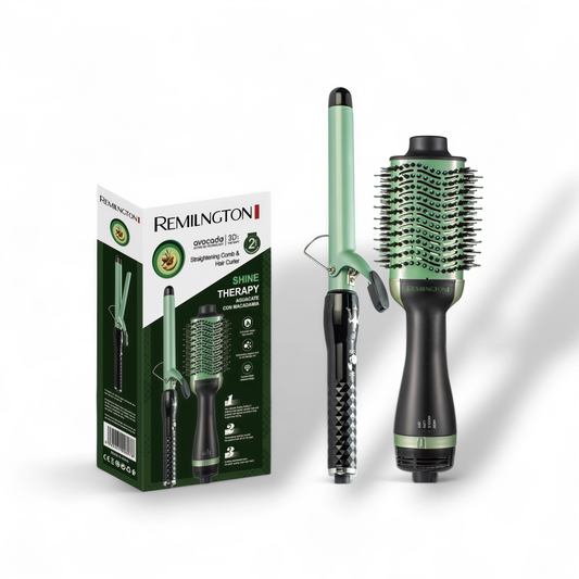 Combo Cepillo Secador Aguacate + Pinza